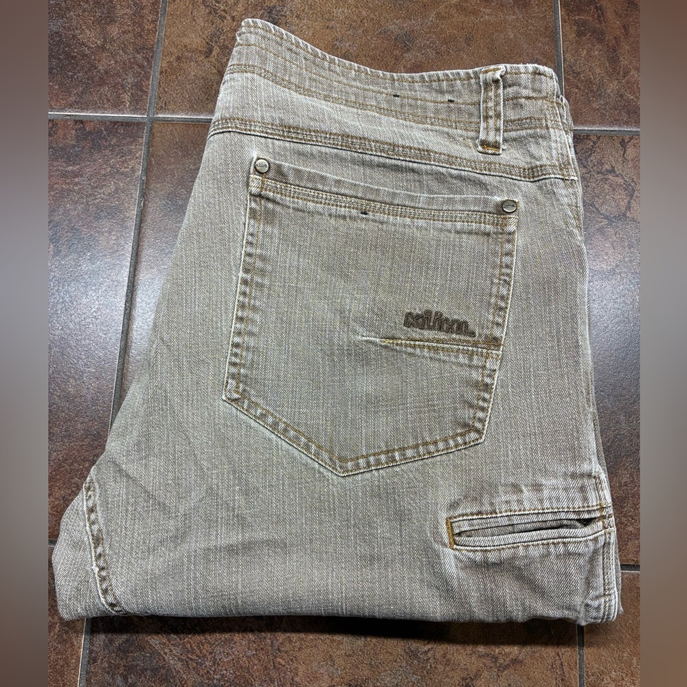 Kuhl Riot 38x32 Light Tan Jeans